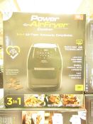 | 1x | POWER AIR FRYER 5.7L | UNCHECKED & BOXED | NO ONLINE RE-SALE | Sku C5060541513068 | RRP £