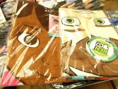 2x Disney printed towels being; 1x Ben 10 and 1x Disney Doc McStuffins, new and packaged.