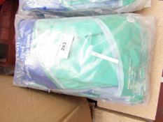 Pack of 12x Polyco Nitrile flocked lined non latex gloves, new.
