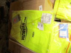 V iz wear Over trouser Hi Viz Trousers, new size 2XL