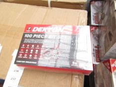 Dektopn 100 piece Bit set, new in carry case