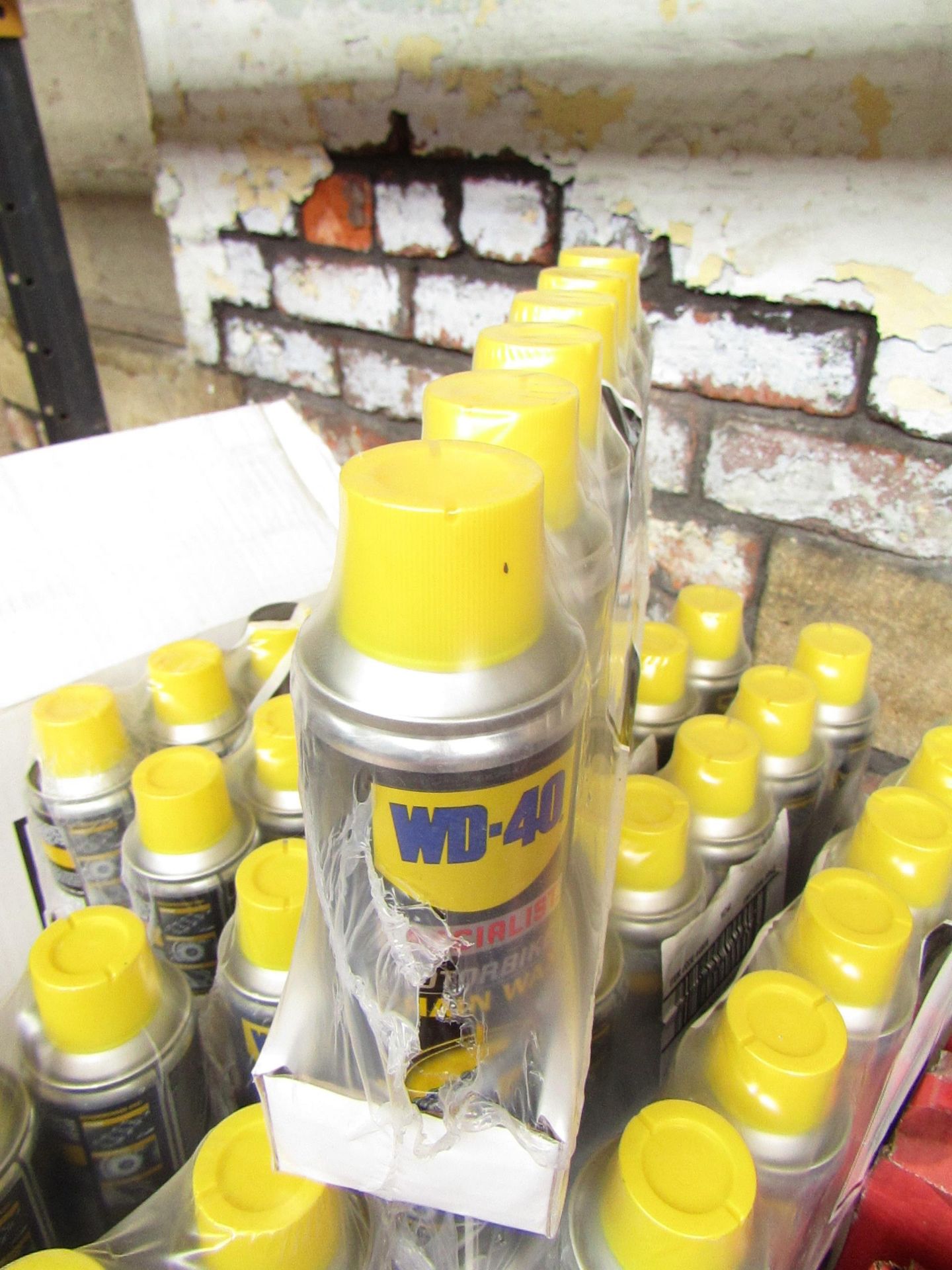 6x 200ml Canisters of WD 40 Motorbike chain wax, new