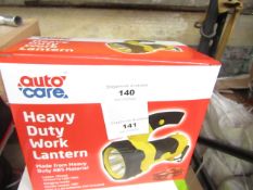 Auto Care heavy Duty Work Lantern, new and boxed