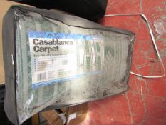 Leisurewise Casablanca Carpet eco friendly ground sheet, unused in carry bag 2.5mtrs x 7mtrs.