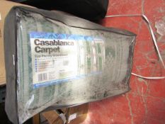 Leisurewise Casablanca Carpet eco friendly ground sheet, unused in carry bag 2.5mtrs x 7mtrs.