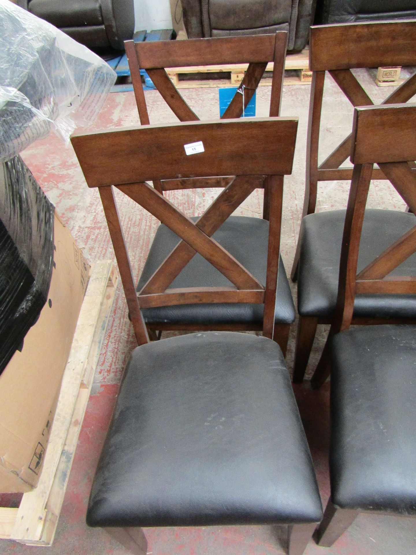 2x Bayside Dinign chairs, a few little marks that could be touched up, but overall good condition