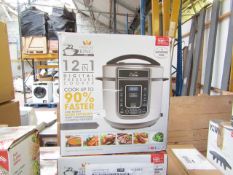 | 2X | 12 IN 1 DIGITAL PRESSURE COOKERS | UNCHECKED AND BOXED | NO ONLINE RESALE | RRP £59.99 |TOTAL