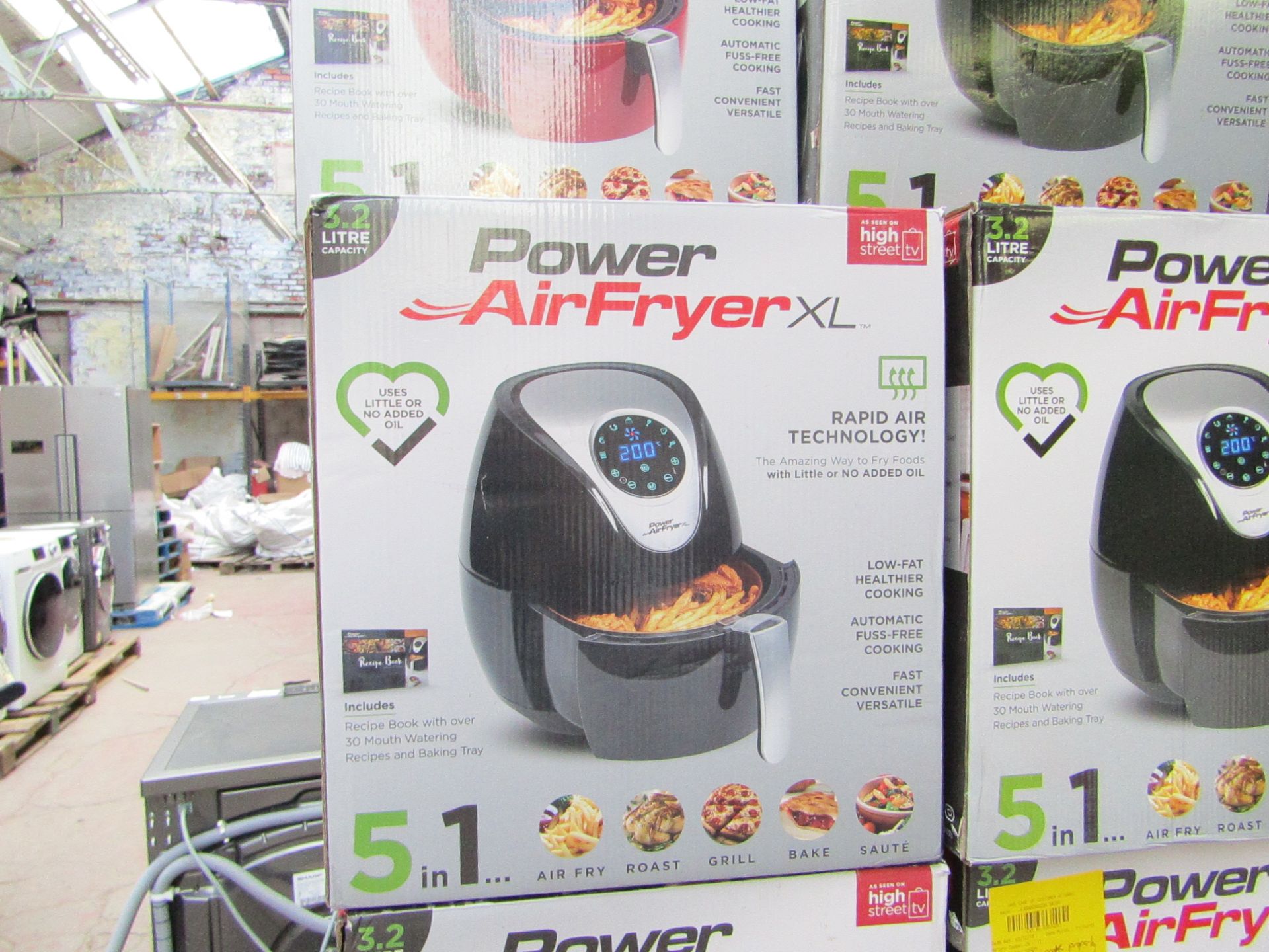 | 5X | POWER AIR FRYER 3.2L | UNCHECKED AND BOXED | NO ONLINE RE-SALE | SKU 5060191468053| RRP £79.