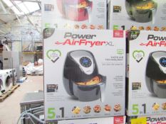 | 5X | POWER AIR FRYER 3.2L | UNCHECKED AND BOXED | NO ONLINE RE-SALE | SKU 5060191468053| RRP £79.