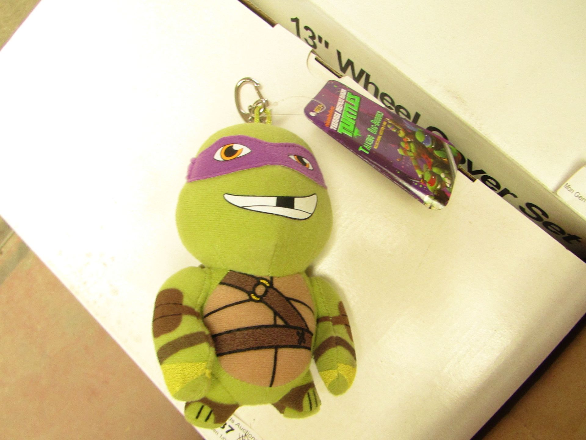 Turtles Talking Bag Buddies. Unused with tags. Incl Original Voices from the TV Show.