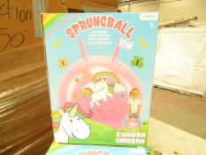 Sprungball Unicorn Hopper new & boxed