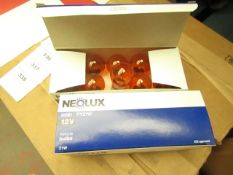 Box of 10x Neolux 12v bulbs, new and boxed.