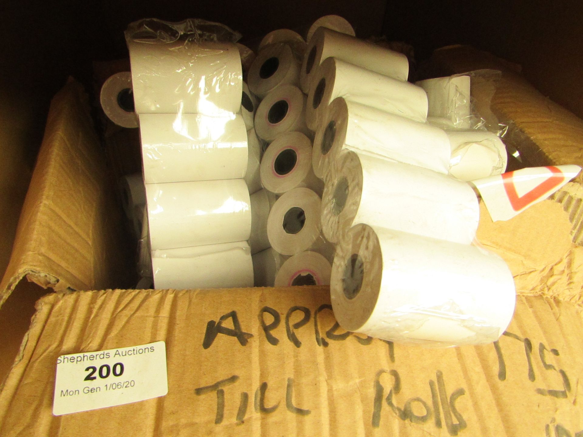 Approx 175 Rolls Of Till Rolls. Unused