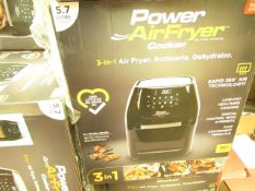 | 1x | POWER AIR FRYER 5.7L | UNCHECKED & BOXED | NO ONLINE RE-SALE | Sku C5060541513068 | RRP £