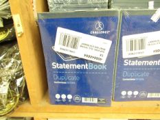 10 Packs of 4 Challenge Duplicate Statement Books/Notepads. New & packaged