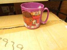 24x Doc McStuffins Children's Plastics Mugs, new and boxed.