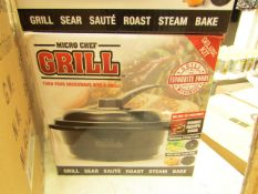 | 1X | MICRO CHEF GRILL | UNCHECKED AND BOXED | NO ONLINE RE-SALE | SKU C5060368012140 | RRP £39.