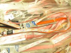 10 x Rogz Medium Dog Leads. 1.8m - 6ft. New with Tags