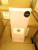 Sanctuary Fitted Sheet With Deep Box Double Blush 100 % Cotton New & Packaged