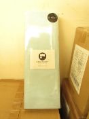 Sanctuary Fitted Sheet With Deep Box Duck Egg Single 100 % Cotton New & Packaged