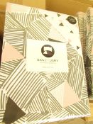 Sanctuary Bailey Multi Coloured Duvet Set Superking, includes duvet cover and 2 matching pillow