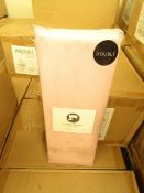 Box of 8 x Sanctuary Fitted Sheet With Deep Box Double Blush 100 % Cotton New & Packaged