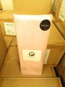 Sanctuary Fitted Sheet With Deep Box Double Blush 100 % Cotton New & Packaged