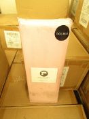Box of 8 x Sanctuary Fitted Sheet With Deep Box Double Blush 100 % Cotton New & Packaged
