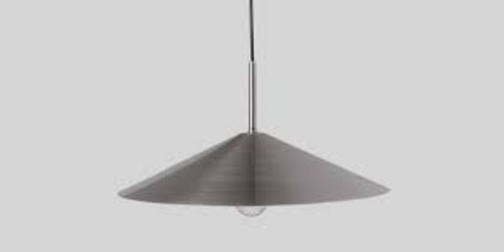 |1x SWOON ALI LARGE PENDANT LIGHT IN BLACK NICKLE | NEW AND BOXED | RRP £89 |SKU 5057569149478|