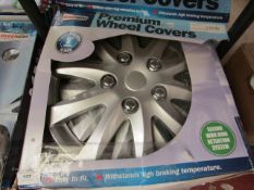 Set of 4 Streetwize Premium Wheel Covers. 14". Unused & Boxed but unchecked