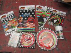 Muppets Party Items incl Plates,Cups,Banners,Napkins etc. New & Packaged