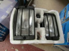 Set of 2 Vehicle Spotlights. Look unused but unable to Test. Boxed