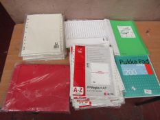 Lots of Various A4 File Organisers etc. see Image. All New & Packaged