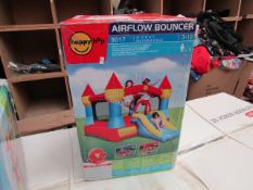 Happy Pop Airflow Bouncy Castle 9017. New & Boxed. These were from Failed Delivery so should be Fine