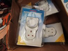 24 Hour Mechanical Timer Switch. Packaged but untested