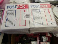 10 x Cd Mailer Boxes. Unused & Packaged