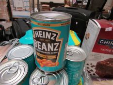 6 x 415g Heinz Baked Beans. BB 07/21