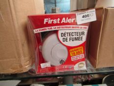 3 x First Alert Smoke Alarms. New & Packaged. Also Come with batteries
