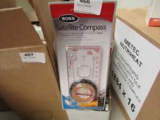 Box of 10 x Ross Satellite Compasses. Unused & packaged Individually