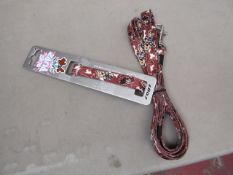25 x Rogz Soft Touch Medium Size (3ft 7" - 6ft) Dog lead. See image For Colour/Design. New with