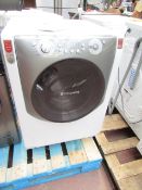 Hotpoint Aqualtis 11Kg washing machine, powers on and spins but not fully tested functions.