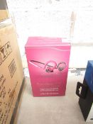 Plantronics BackBeat Fit earphones, untested, unchecked and boxed.