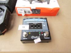 Bigshot ABY true-bypass amp switcher, untested.
