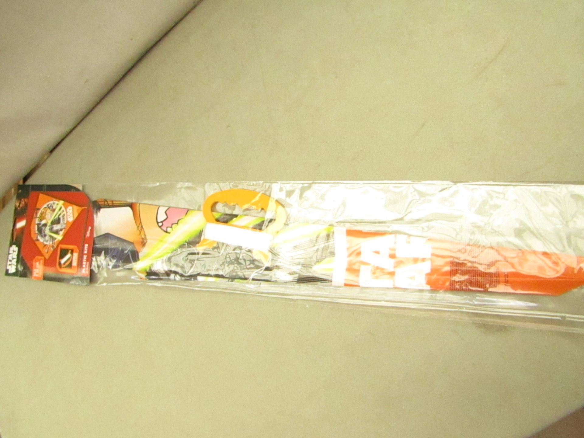 Box of 48 Star Wars X-Wing Plastic Kites. 58.5cm x 56cm.New & packaged