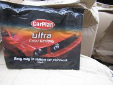 Box of 100x 50ml Car Plan Ultra Colour restorer, new.