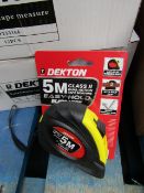 Dekton 5Mtr Tape measure, new