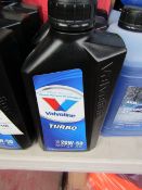 1Ltr Bottle of Valvoline Turbo 20w-50 motor oil, new