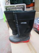 Centex S55 Comnpactor Steel Toe Cap Wellies size 8, new