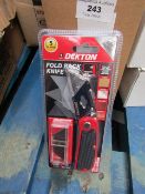 Dekton Heavy Duty fold back knife, new