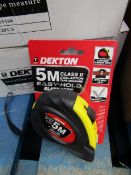 Dekton 5Mtr Tape measure, new